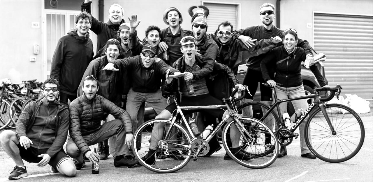 Volontari Amaro in bici